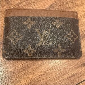Louis Vuitton Classic Monogram Key Holder in Brown and Black